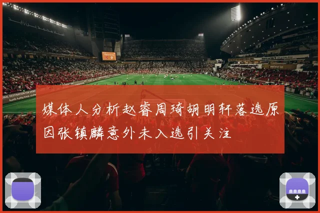 媒体人分析赵睿周琦胡明轩落选原因张镇麟意外未入选引关注